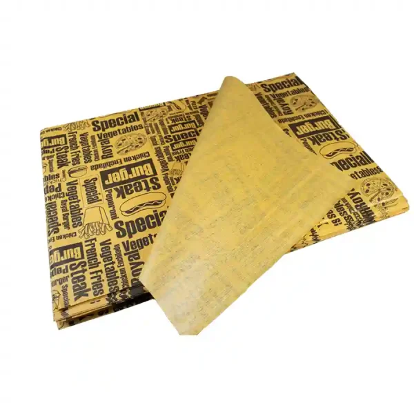 کاغذ کرافت خارجی ساندویچ چاپی (طرح دار)