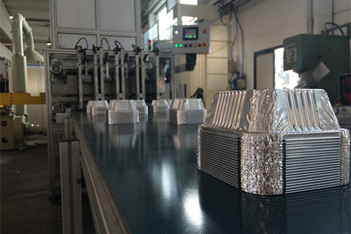 مراحل تولید ظروف آلومینیومی یکبار مصرف